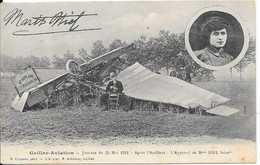Gaillac-Aviation - Journée Du 25 Mai 1911 - Après L'Accident : L'Appareil De Mme NIEL Brisé - Accidents