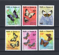 Wallis And Futuna 1987 - Butterflies/Papillons - Stamp 6v - Complete Set -  MNH** - Superb*** - Brieven En Documenten