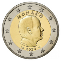 2 Euro MONACO 2020 - NUEVA - NEUF - SIN CIRCULAR - NEW 2€  -- FROM ROLL - Monaco