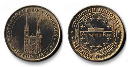 Jetons - MDP 2002- CHARTRES / Cathédrale De Chartres, XIIème-XIIIème Siècle (édition Limitée) - 2002