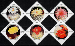1999 Flore. Fleurs De Cactus YT 934-9 / Sc 1197-1202 / Mi 1199-1204 Neuf Sans Charniere / MNH / Postfrisch - Benin - Dahomey (1960-...)