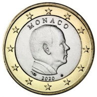 1 Euro MONACO 2020 - NUEVA - NEUF - SIN CIRCULAR - NEW 1€  -- FROM ROLL - Monaco