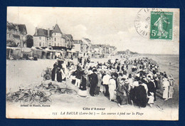 44. La Baule. Les Courses à Pied Sur La Plage. 1910 - La Baule-Escoublac