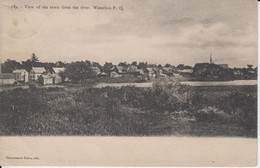 Waterloo, Québec, Canada. View Of The Town Fron The River. Vue Du Village Par La Rivière, Pinsonneault Frères Edit, 2sca - Non Classés