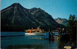 Glacier National Park "International" Sightseeing Launch On Waterton Lake - USA National Parks