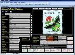 Stamp Collectors Image Database Software Pro - Engels