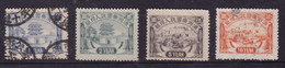 CHINA  CHINE CINA MANCHUKUO MANCHRIA  REVENUE STAMP /FISCAL 1YUAN,2YUAN ,5YUAN,10YUAN SET - 1932-45 Manciuria (Manciukuo)