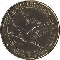 2013 MDP266 - HUNAWIHR - Centre De Réintroduction 11 (cigognes En Vol) / MONNAIE DE PARIS - 2013