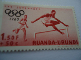 RWANDA  MNH   STAMPS  OLYMPIC GAMES ROMA 1960 - Otros & Sin Clasificación