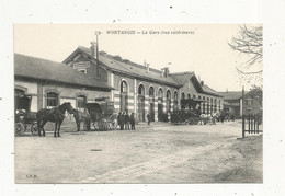 Cp , Chemin De Fer ,la Garesans Train, Vue Extérieure, 45 , MONTARGIS, Attelages , Vierge - Stazioni Senza Treni