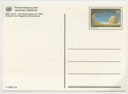 NU Vienne - Vereinte Nationen Entier Postal 1992 Y&T N°EP1992-01 - Michel N°GZS1992-01 *** - 6s œuvre De K Regaschek - Storia Postale