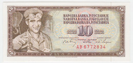 Yugoslavia P 82 C - 10 Dinara 1.5.1968 - UNC - Joegoslavië