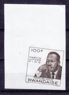 Martin Luther King - Rwanda - COB BF 12 - Essai De Couleur - - Martin Luther King