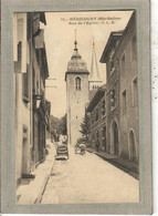 CPA - (70) HERICOURT - Aspect De La Rue De L'Eglise En 1910 - Otros & Sin Clasificación