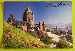 1601/CPM - Canada - Québec - La Vieille Ville Vue De La Citadelle - Château De Frontenac - Lot 2 Cartes - Québec - Château Frontenac