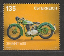 Österreich 2021 Motorrad Gigant 600 Mi 3584 ** Postfrisch - 2021-... Neufs