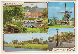 Groeten Uit Ommen - (Overijssel, Nederland) - Nr. OMN 25 - O.a. Molen / Moulin - Ommen