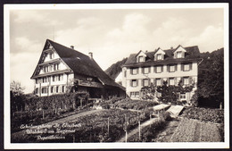 1936 Gelaufene Foto AK Erholungsheim In Walchwil Mit Gemüsegarten. Leicht Bügig. - Walchwil