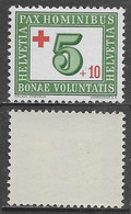 Svizzera Schweiz Suisse 1945 Red Cross Mi N.464 MNH ** - Unused Stamps