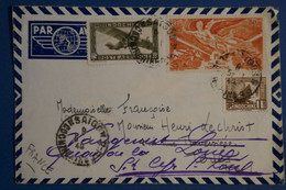 AM8 INDO CHINA    BELLE LETTRE  1949 PAR AVION  SAIGON   A LA TRAVERSIERE REDISTRIBUEE  + ++AFFRANCH. INTERESSANT - Cartas & Documentos