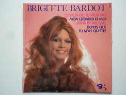 Brigitte Bardot 45Tours EP Vinyle Tu Veux Ou Tu Veux Pas Sans Rabats Mint - 45 T - Maxi-Single