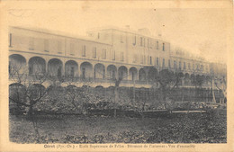 CPA 66 CERET ECOLE SUPERIEURE DE FILLES BATIMENT DE L'INTERNAT VUE D'ENSEMBLE (éditeur Rare ASPART TABAC - Ceret