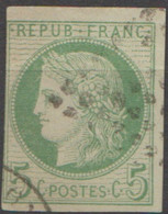 Emissions Générales Colonies Françaises 1872-77 N° 17 Cérès (E5) - Cérès