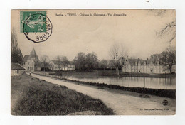 Jan22  7291329   Tuffé    Château De Chéronne Vue D'ensemble - Tuffe