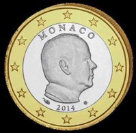 Monaco 2020    1 Euro     Prins  Albert   UNC Uit De Rol  UNC Du Rouleaux  !! - Monaco