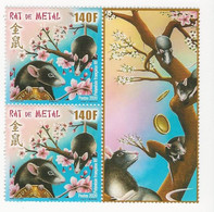 Polynésie - 2020 - Année Lunaire Chinoise Du Rat - N°1235 ** - Unused Stamps