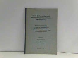 Über Den Einfluß Von Substituente Auf Die Umlagerung Tertiärer 1,2 Dihydroisochinoline - Inaugural-Dissertatio - Schulbücher