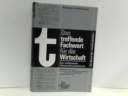 Das Treffende Fachwort Für Die Wirtschaft. Das Umfassende Wirtschaftwörterbuch - Léxicos