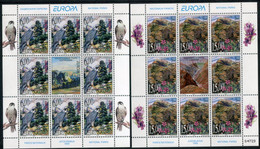 YUGOSLAVIA 1999 Europa: Nature Protection Sheetlets  MNH / **.  Michel 2910-11 - Blokken & Velletjes