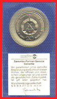 D.D.R.  MONEDA CONMEMORATIVA DE LA APERTURA DE LA PUERTA DE BRANDENBURGO, BERLÍN - Sets De Acuñados &  Sets De Pruebas