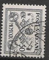 Vatican VFU TB 8 Euros 1931 - Taxes