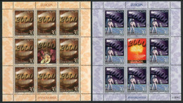 YUGOSLAVIA 2000 Europa: Milennium Sheetlets  MNH / **.  Michel 2975-76 Kb - Blocks & Sheetlets