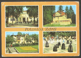 Poland, Polanica Zdroj - CHESS Picture Postcard, Traveled - Echecs