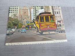 San Francisco's Cable Cars - 40077-C - Editions Smith Novelty - Année 1971 - - San Francisco