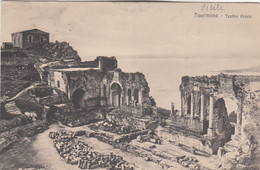 A6006) TAORMINA - Teatro GRECO - Old !! - Other Cities