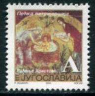 YUGOSLAVIA 2000 Definitive Rate A: Fresco MNH / **.  Michel 2999 - Unused Stamps