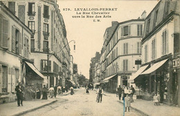 HAUTS DE SEINE  LEVALLOIS PERRET La Rue Chevalier - Levallois Perret