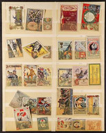 CINDERELLAS IMPRESSIVE WORLD ACCUMULATION Of Mostly 20th Century Issues On Various Pages, Stock Cards And In Packs In A  - Unclassified