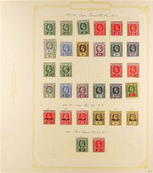 1913 TO 1935 COLLECTION Mint And Used On Album Pages Including 1913-19 Set To 2s6d Mint Plus ½d And 1d Shades and Values - British Virgin Islands