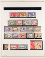 1937 - 1949 NEVER HINGED MINT COLLECTION Small Collection On An Album Page Complete From 1937 Coronation To 1948 Silver  - Dominique (...-1978)