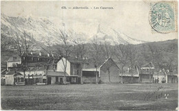 D 73.ALBERTVILLE.  LES CASERNES  AN 1905. CARTE ECRITE - Albertville