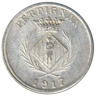 PERPIGNAN - 01.01 - Monnaie De Nécessité - 5 Centimes 1917 - Noodgeld