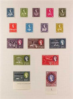 1953-76 EXTENSIVE QEII COLLECTION A Very Fine Mint Collection Presented With A Used Companion Collection Alongside, Inc  - Vide