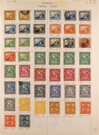 1869-1968 INTERESTING COLLECTION On Approval Pages, Int & Used Stamps With Light Duplication, Includes 1898 No Wmk Vals  - Nicaragua