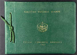 1952 UPU CONGRESS FOLDER For Presentation To Delegates At The UPU Congress In Brussels. Contains 1948-1952 Very Fine Min - Pakistan