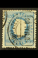 AZORES 1882-85 150r Blue Perf 12½, SG 81, Afinsa 43, Fine Used, An Elusive Issue With A Neat Dated Cds. Some Small Fault - Andere & Zonder Classificatie